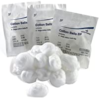 Cotton Wool Balls Sterile - Large (40 Packs of 5) by Vernaid